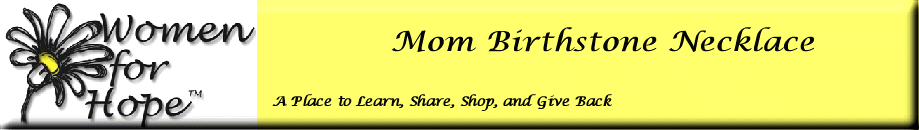 Mom Birthstone Necklace