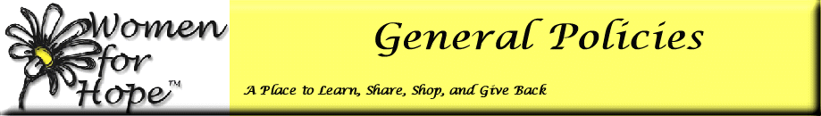 General Policies